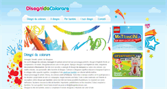 Desktop Screenshot of disegnidacolorare.com